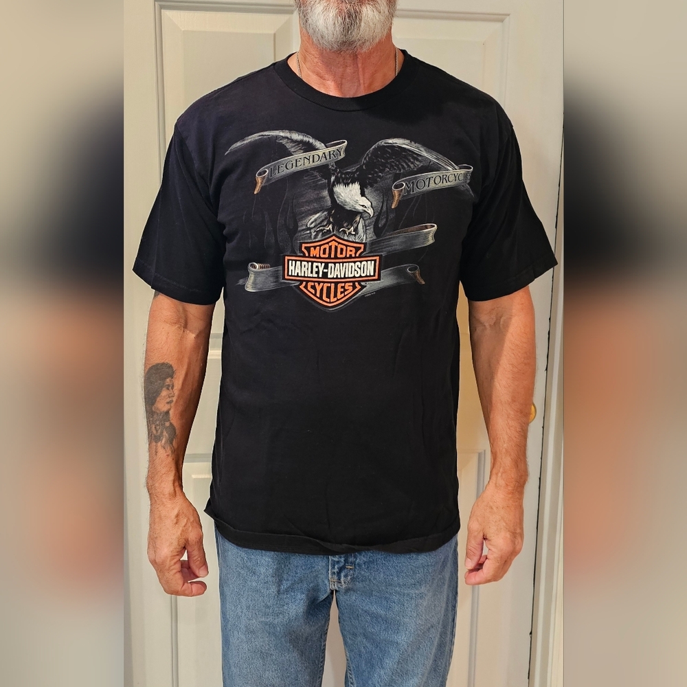 Harley-Davidson T-Shirt in L  Black